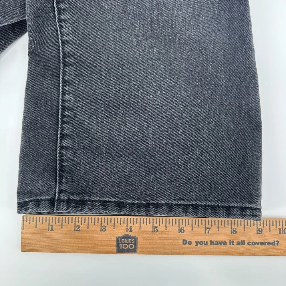 Old Navy Baggy Wide Leg Jeans Girls 12 Gray Denim Built In Touch High Rise